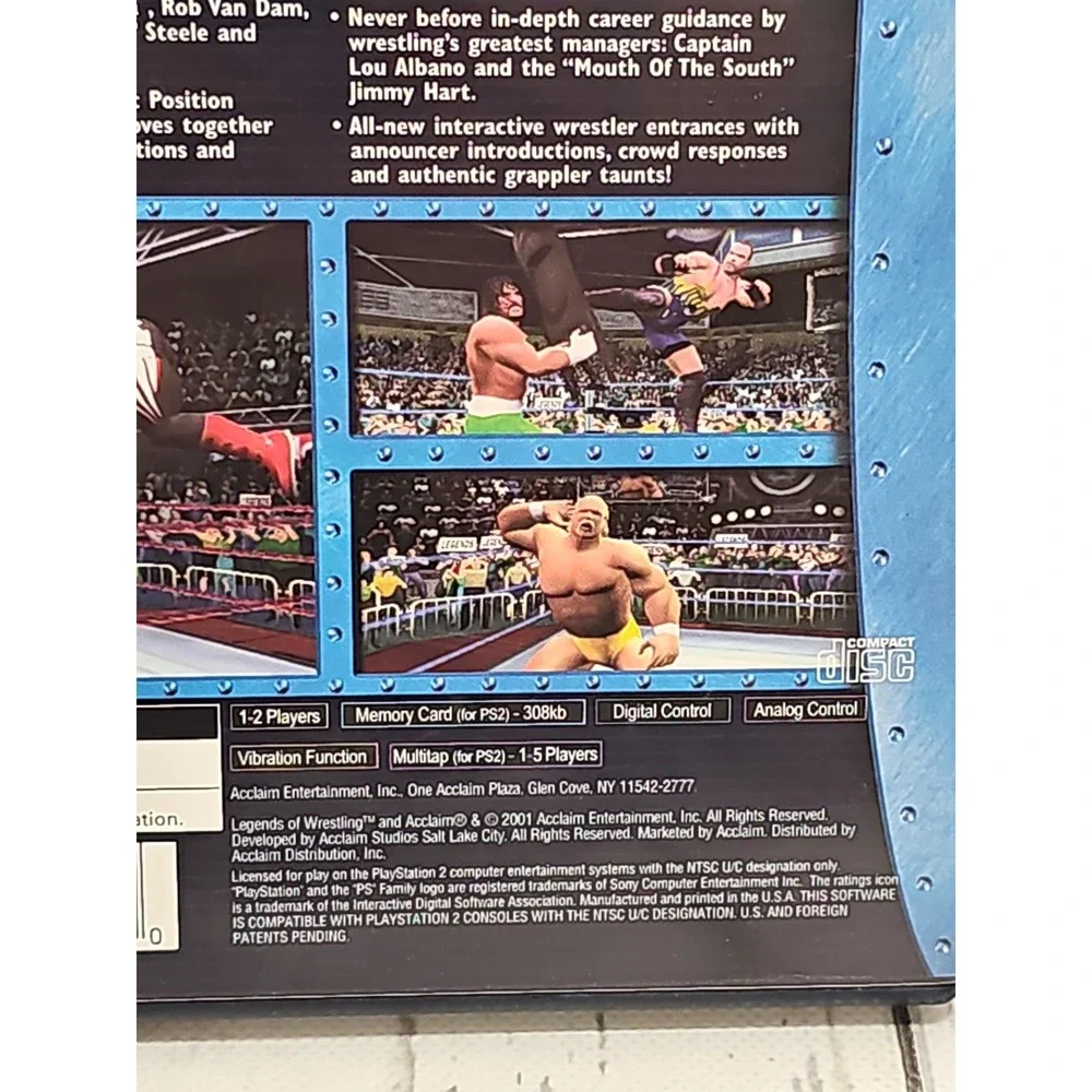 Legends of Wrestling - Sony PlayStation 2